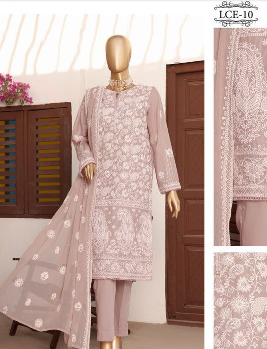 Lucknowi Chikankari Lawn-LCE-10
