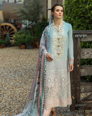 Mushq Solace Ombre Chikankari-D10