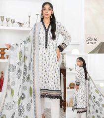 Rang Rani Printed Emb Lawn-D10