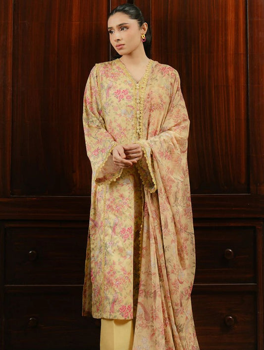 Cross Stitch Daily Wear Lawn-D10