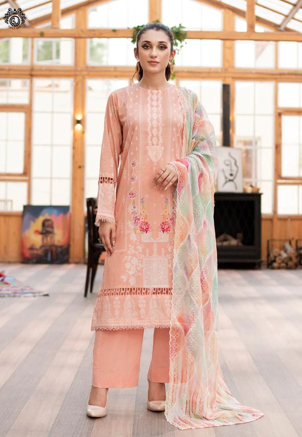 Ruhay Sukhan Emb Lawn - Munaf Textile