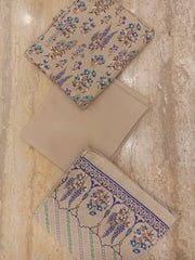 Vichar 03Pcs Washnwear Lawn-D10