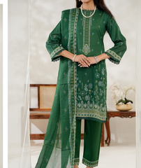 Aizal Ready To Wear 03Pcs Lawn-D647