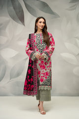 Regalia Salina Printed Khaddar-D02