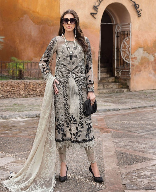 Maria B Voyage A Luxe Lawn-D10B