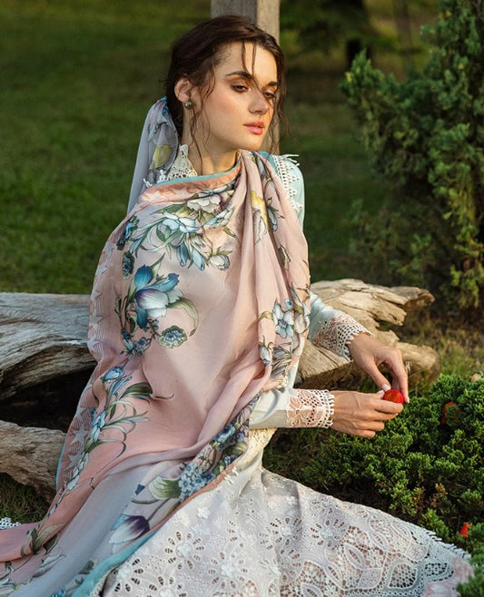 Mushq Solace Ombre Chikankari-D10