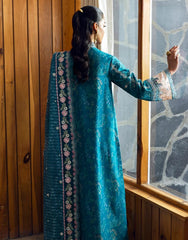 Qalamkar Qlinekari Lawn-DC-10