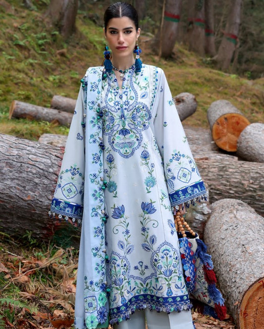 Zaha Neelum Lawn-ZL25-11A