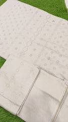 Zam Zam Emb Chikankari Lawn-D06