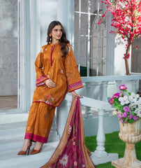 Al Zohaib Coco Cords Printed Lawn-D11