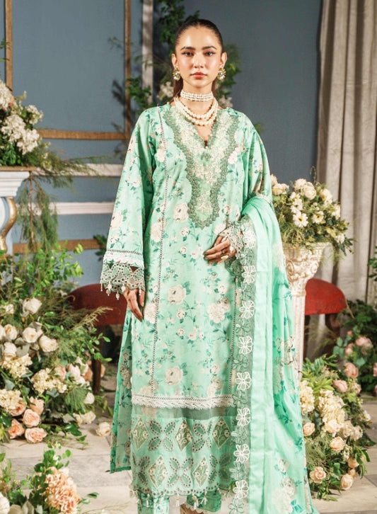 Al Zohaib Cambric Cutwork-D11