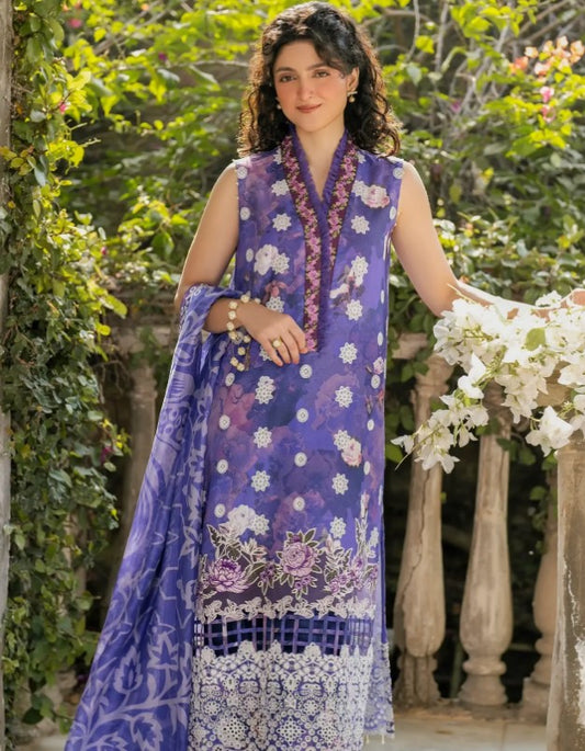 Asifa&Nabeel Gulkari Lawn-D11