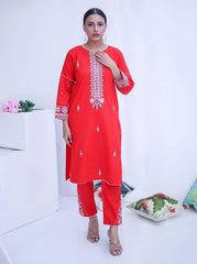 Summer Drop 02Pcs Stitched-D11