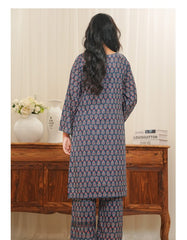 Aizal Ready-To-Wear 2-Pcs Lawn-D123