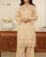 Aizal Ready-To-Wear 2-Pcs Lawn-D128