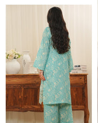 Aizal Ready-To-Wear 2-Pcs Lawn-D129