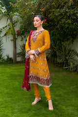 Luminara Luxury Chiffon-Amber