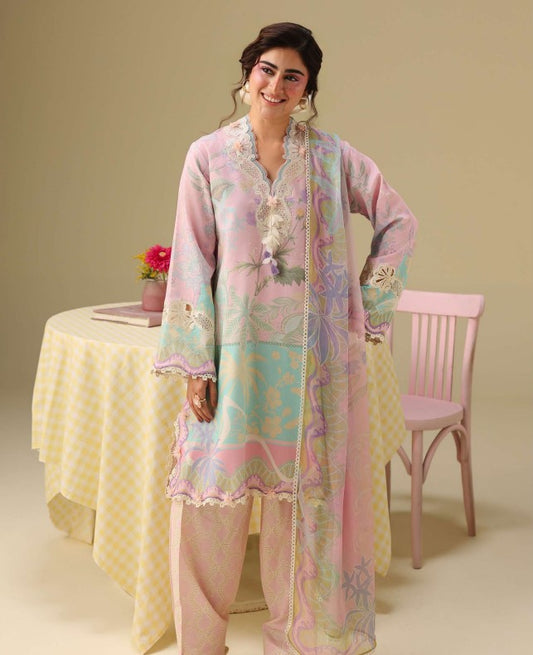 Mushq Soleil Hemline Prints-D12