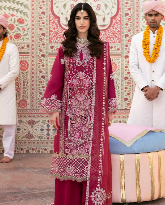 Mahnur Husn E Jahan Luxury Lawn-D12