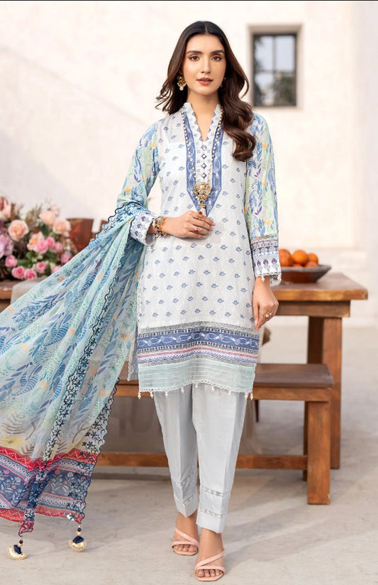 Sunshine Emb CutWork Lawn