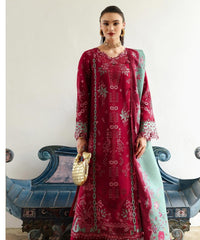 Qalamkar Q Linen -KL12 Roohi