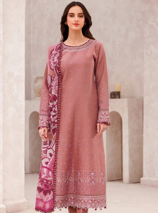 Farasha Bahaar Emb Lawn-D12
