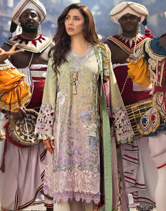 Mushq Manaram Luxury Lawn-D13