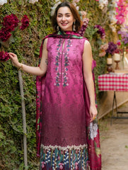 Asifa&Nabeel Gulkari Lawn-D13