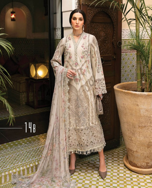 Maria B Voyage A Luxe Lawn-D14B