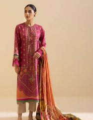 Sapphire Daily Printed Lawn-D14