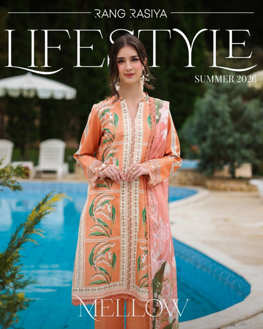 Rang Rasiya Life Style Lawn -D14 Mellow