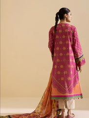 Sapphire Daily Printed Lawn-D14