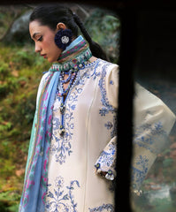 Zaha Neelum Lawn-ZL25-15A