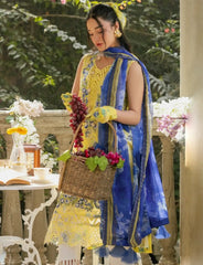 Asifa&Nabeel Gulkari Lawn-D15