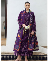 Qalamkar Q Linen -KL15 Iris