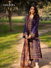 Asim Jofa Print Emb-AJUBJ-15