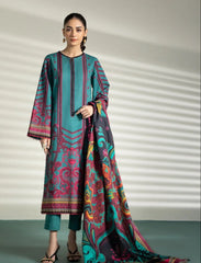 Sapphire Daily Printed Lawn-D16