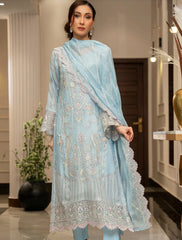 Zouj Ensembles Luxury Chiffon-D16