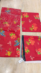 Printed Emb Lawn D-16