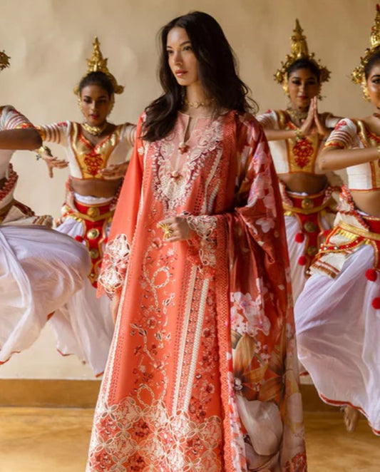 Mushq Manaram Luxury Lawn-D07