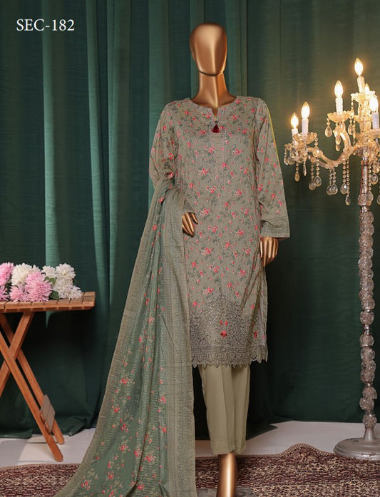 HZ Satranga Emb Cotton-SEC-182