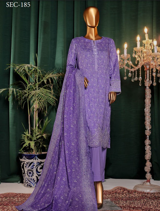 HZ Satranga Emb Cotton-SEC-185