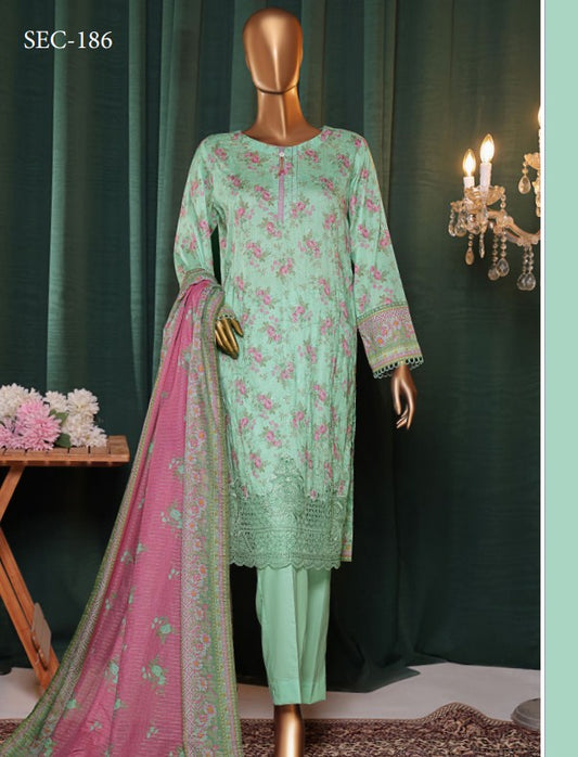 HZ Satranga Emb Cotton-SEC-186