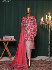 HZ Satranga Emb Cotton-SEC-187