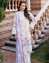 Afrozeh Damask Emb Lawn-D2B