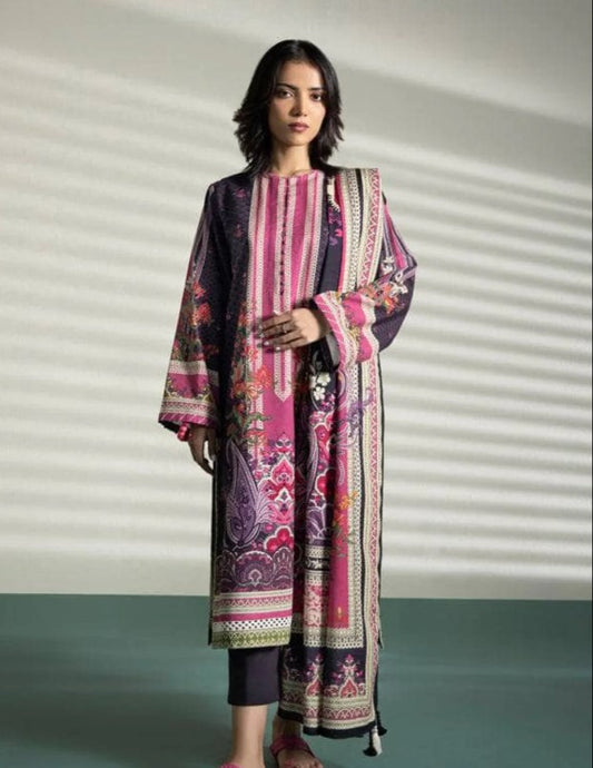 Sapphire Daily Printed Lawn-D19