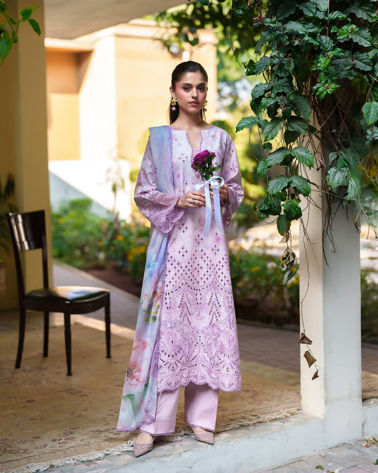 Neeshay Printkari Lawn-MIRELLE