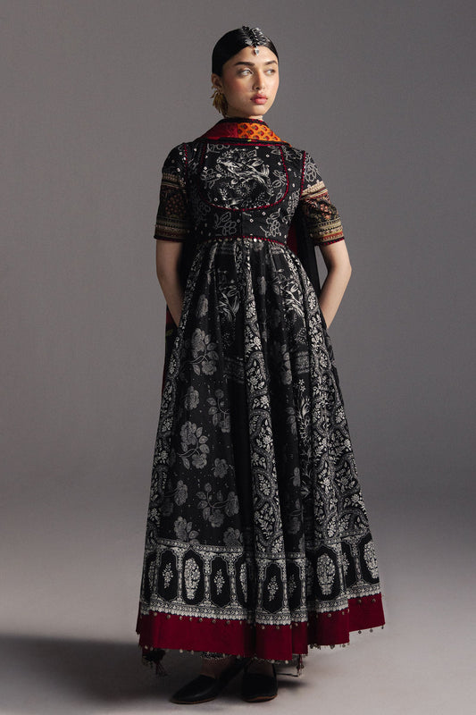 Zara Shahjahan Anarkali Lawn-D01