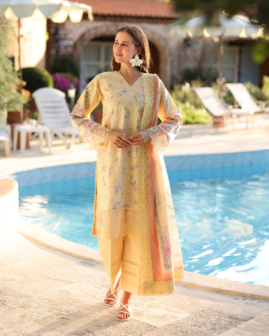 Ayleen Naqsh Summer Lawn-Qalam E Rang