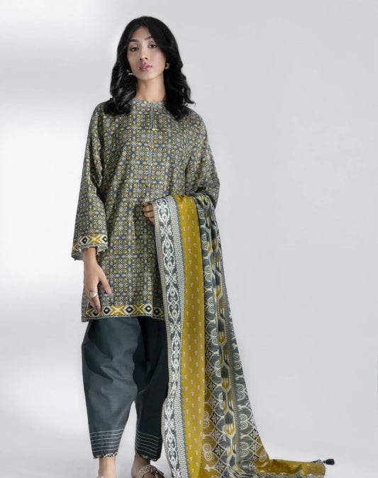 Sapphire Daily Printed Lawn-D21